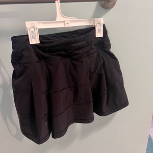 Black Pace Rival Skirt Short